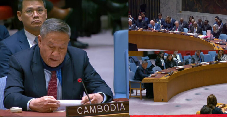 តំណាងអចិន្ត្រៃយ៍កម្ពុជាប្រចាំ UN ៖ ការគំរាមកំហែង ឬការប្រើប្រាស់កម្លាំងប្រឆាំងនឹងបូរណភាពទឹកដីរបស់រដ្ឋណាមួយគឺជាការរំលោភបំពានចំពោះច្បាប់អន្តរជាតិ