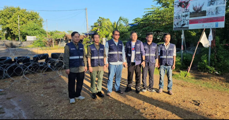 តើការប្រើកម្លាំងប្រដាប់អាវុធចូលកាន់កាប់និងធ្វើសកម្មភាពនានាលើចំណែកណាមួយនៃដែនដីរដ្ឋមួយ ចាត់ទុកជាការកំណត់ខ្សែបន្ទាត់ព្រំដែនស្របតាមច្បាប់អន្តរជាតិឬយ៉ាងណា?