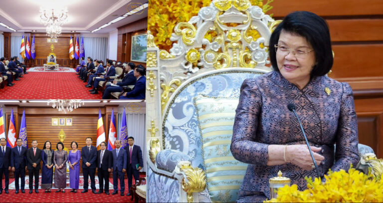 សម្តេចរដ្ឋសភាធិបតី ឃួន សុដារី ណែនាំដល់ឯកអគ្គរាជទូតកម្ពុជា ដែលទើបតែងតាំង ត្រូវធ្វើការទន់ភ្លន់ ម៉ឺងម៉ាត់ និងតម្កល់ផលប្រយោជន៍ពលរដ្ឋ និងប្រទេសជាតិជាធំ