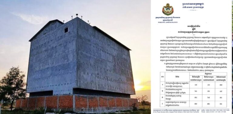 រដ្ឋបាលព្រៃឈើ ចេញសេចក្តីណែនាំដល់ម្ចាស់ផ្ទះ ឬម្ចាស់អគារថែរក្សាសត្វត្រចៀកកាំជាលក្ខណៈគ្រួសារ